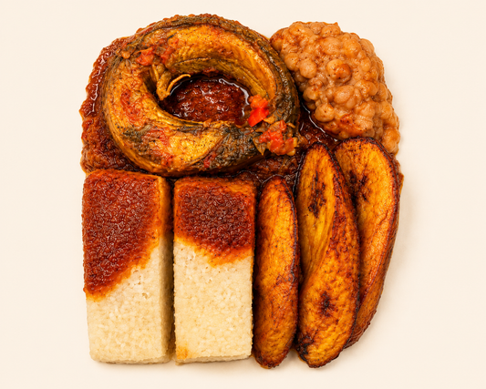 Yam and Beans