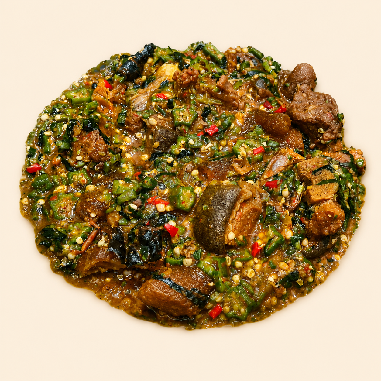 Ila Alasepo (okro soup)